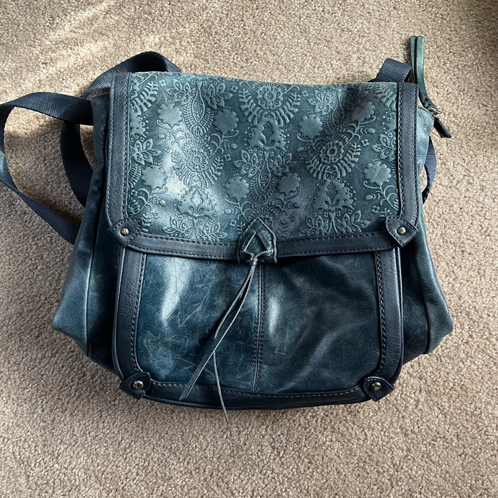 The Sak leather backpack/purse